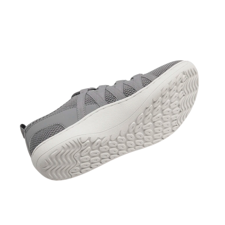 Zapatillas Casual Transpirables Grises La Suela Perfecta - Ligeras y Cómodas