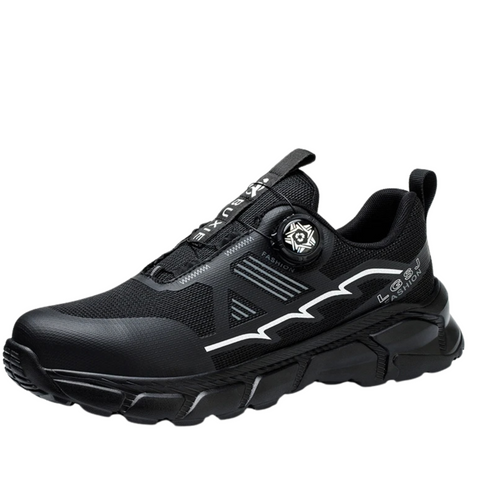 Zapatillas Deportivas Negras con Ajuste Dial La Suela Perfecta - Rendimiento y Comodidad