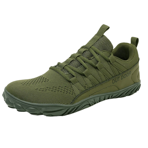 Zapatillas de Senderismo Ligeras Verdes La Suela Perfecta - Transpirables Outdoor